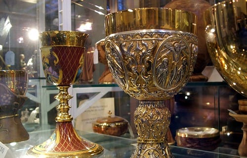 We will be leaving the woman one golden cup!