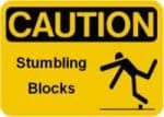 The stumblingblock of the Christian is causing others to stumble.