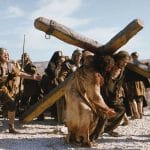 It was the same Palm Sunday crowd.