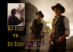 Read more about the article The Mud Slinger VS The Gun Slinger