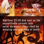 The Antichrist will burn in hell forever without end. So where