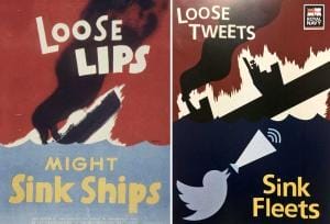 Read more about the article Loose Lips Sink Ships and Here’s Hoping.
