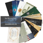 Why the business cards are more effective than a tract.