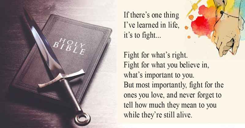You are currently viewing Fighting For The One You Love